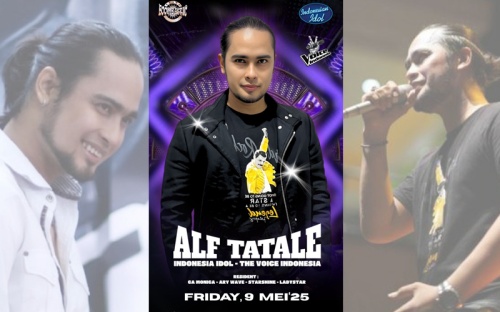 Eks Finalis Indonesian Idol Alf Tatale Siap Panaskan Boombastic Dance Club & KTV Batam