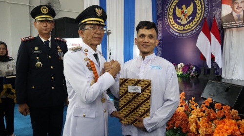 Momentum Kemerdekaan, Lapas Batam Serahkan Remisi kepada 918 orang Warga Binaan