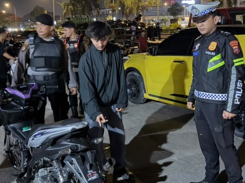 Balap Liar dan Knalpot Brong Jadi Target Operasi, Puluhan Kendaraan Terjaring