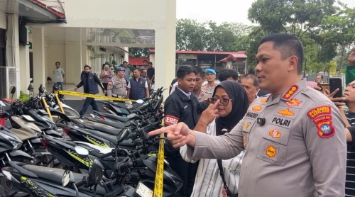 Polresta Barelang amankan 40 Motor Curian Antar Pulau 