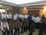 Pencak Silat Dan Lantunan Pantun Melayu Sambut Lukita cs Di Bandara Hang Nadim