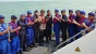 Ditpolairud Polda Kepri Dengan Polis Diraja Malaysia Saling Koordinasi dan Jalin Silaturrahmi