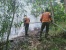 Manggala Agni Dan Damkar BP Batam Lakukan Pemadaman Kebakaran Di Lahan Tanjung Riau 