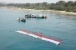 Lanal Banten Kibarkan Bendera Merah Putih di Bawah Laut Sangiang
