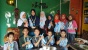 Kepengurusan Osis SMPN 2 Singkep Barat Berbagi Paket Lebaran di Desa Bakong