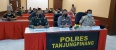 Danyonmarhanlan IV Ikuti Rapat Virtual Koordinasi Lintas Sektoral Pam Hari Raya Idul Fitri 1442 H