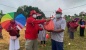 Peringati HUT RI Ke-76, BIN Kepri Hias Kampung Sambo dan Bagikan Bansos 