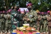 Prajurit Pertarung Yonmarhanlan IV Ikuti Upacara HUT ke-76 Korps Marinir 