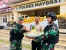 Satgas Yonif RK 136/TS Pos Kumurkek berikan kejutan kepada Kapolres Maybrat 