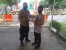 Polsek Batam Kota Bagikan Paket Sembako Kepada Masyarakat Kurang Mampu