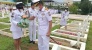 Sambut HUT ke-77 TNI AL, Lantamal IV Ziarah Rombongan di TMP Pusara Bakti