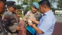Kanit Propam Polsek Batu Ampar Lakukan Pengecekan Kelengkapan dan Kerapihan Personil 