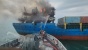 KRI Bubara-868 Satrol Lantamal IV, Padamkan Api KM Alexindo 8 yang Terbakar di Perairan Teluk Jodoh 