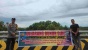 Cegah Terjadi Bunuh Diri, Polsek Bulang Pasang Spanduk di Jembatan 2 Hingga 3