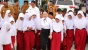 Li Claudia Kunjungi SDN 005, Ajak Peduli Pendidikan